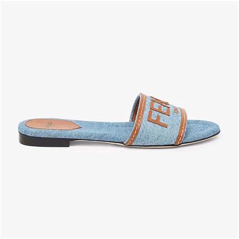 fendi slides female|fendi flat slides.